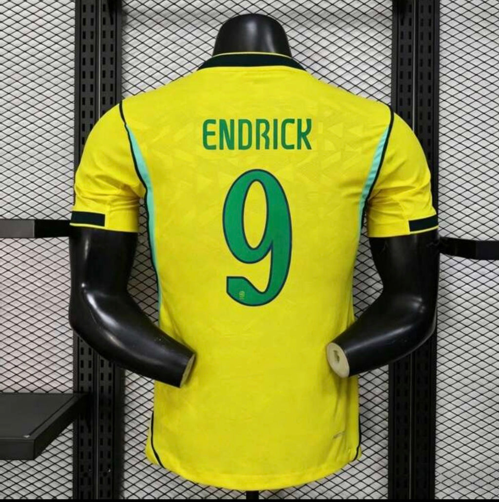 Endrick Brasil home jersey