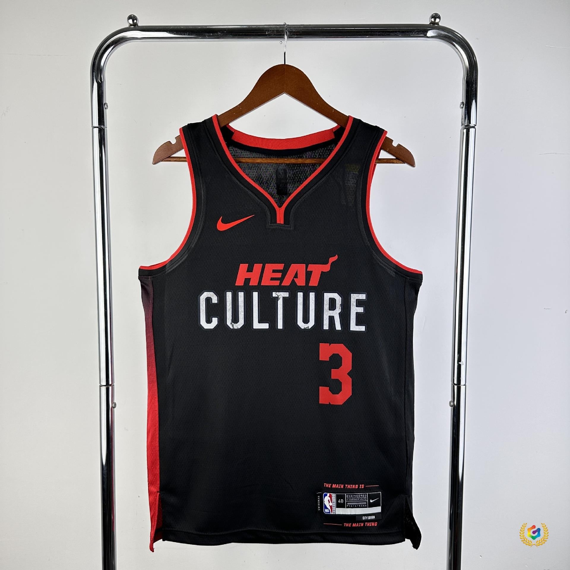 ✅ Cross-Border Nba Jerseys Basketball Uniforms Heat Team No. 3 Wade 14 Herro 22 Butler 11 Adebayo