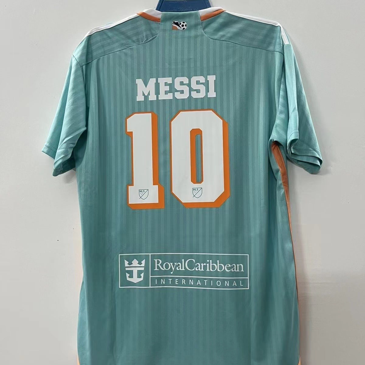 Wholesale Thai Version of Chelsea Bazaar Amner Emperor Horse No. 9 Mbappe Miami Home No. 10 Messi Jersey