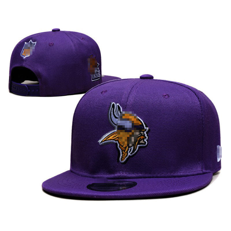 2026 New Nfl Hat Football Hat for Men and Women Hip-Hop Embroidered Flat-Brimmed Hat Outdoor Sun Protection Visor