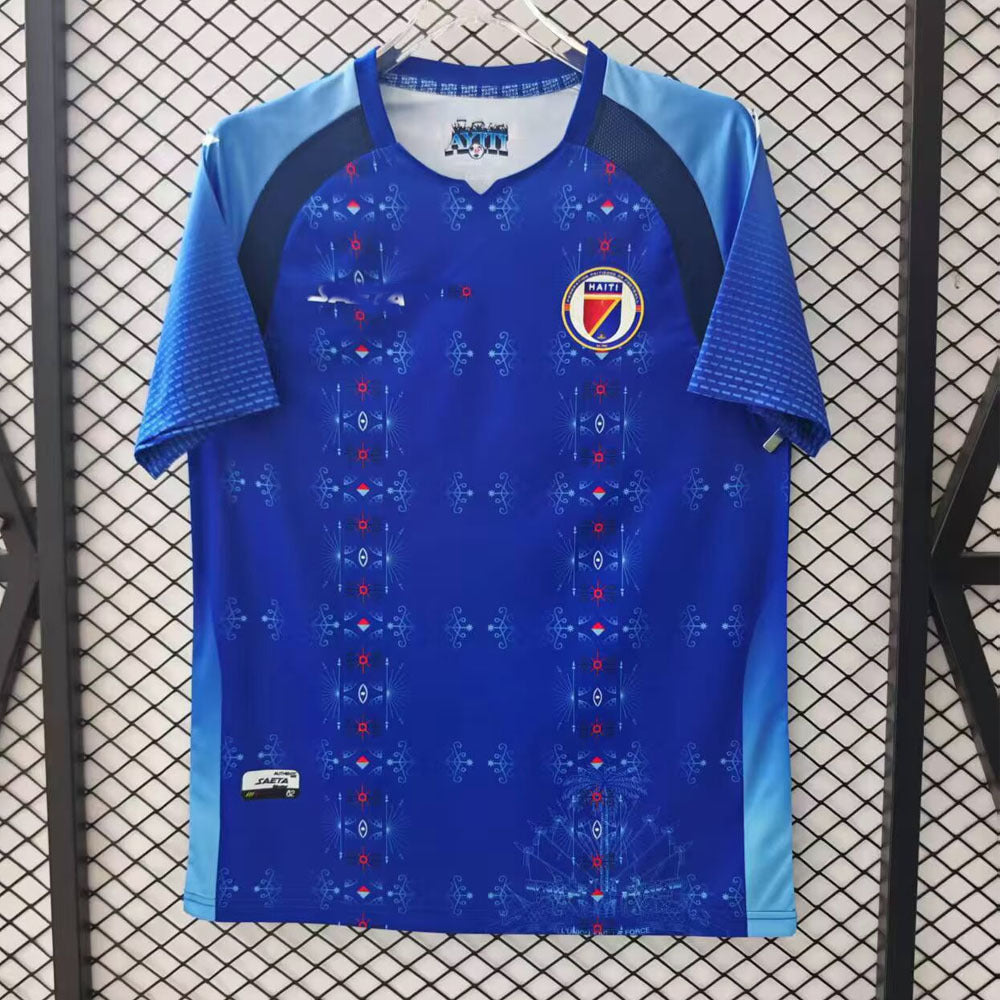 Adult Football Jersey T-Shirt Niche Sport National Team Haiti Soccer Jersey 26 World Cup Men's Top New Style
