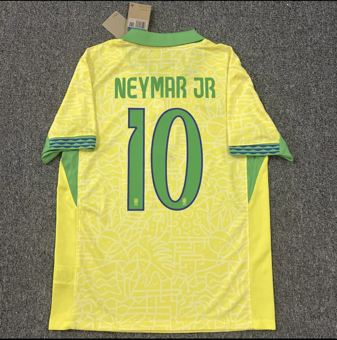 24 Brazilian Santos Jersey Home Adult No. 10 Neymar Retro Same Style Kidsren's Foot Adult Jersey for Men and Women