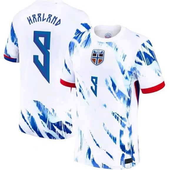 2024 Norway National Team Football Uniform Away Short Sleeves
