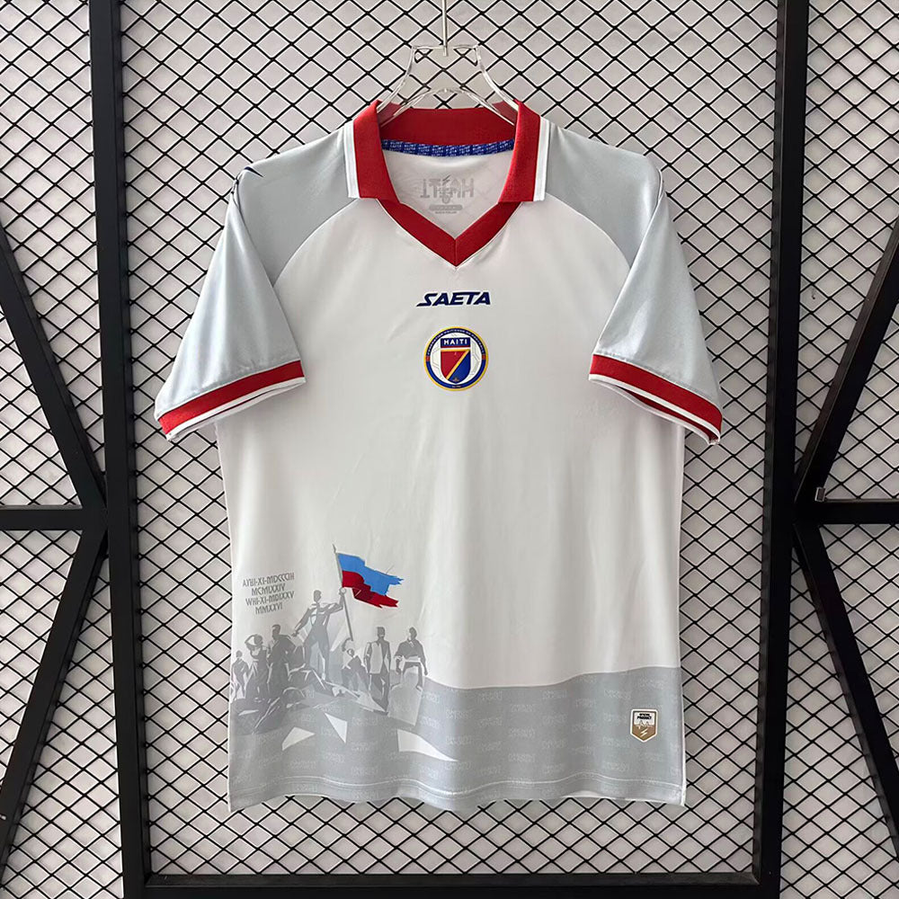 2026World Cup Haiti National Team Home and Away Jerseys Haiti Men's Short-Sleeve Football Uniforms