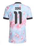 DOKU Bélgica away jersey