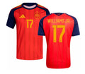 William jr Spain 🇪🇸 home jersey