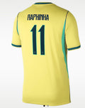 Raphinha Brasil home jersey