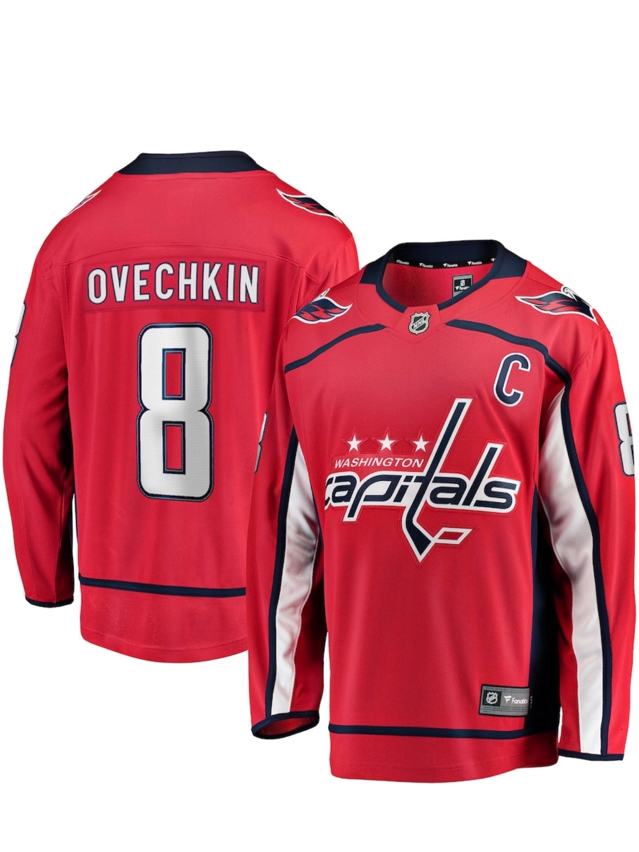 Ovechkin Washington Capitals NHL Jersey #8