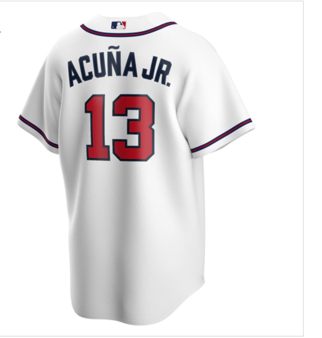 Acuñar jr Atlanta jersey