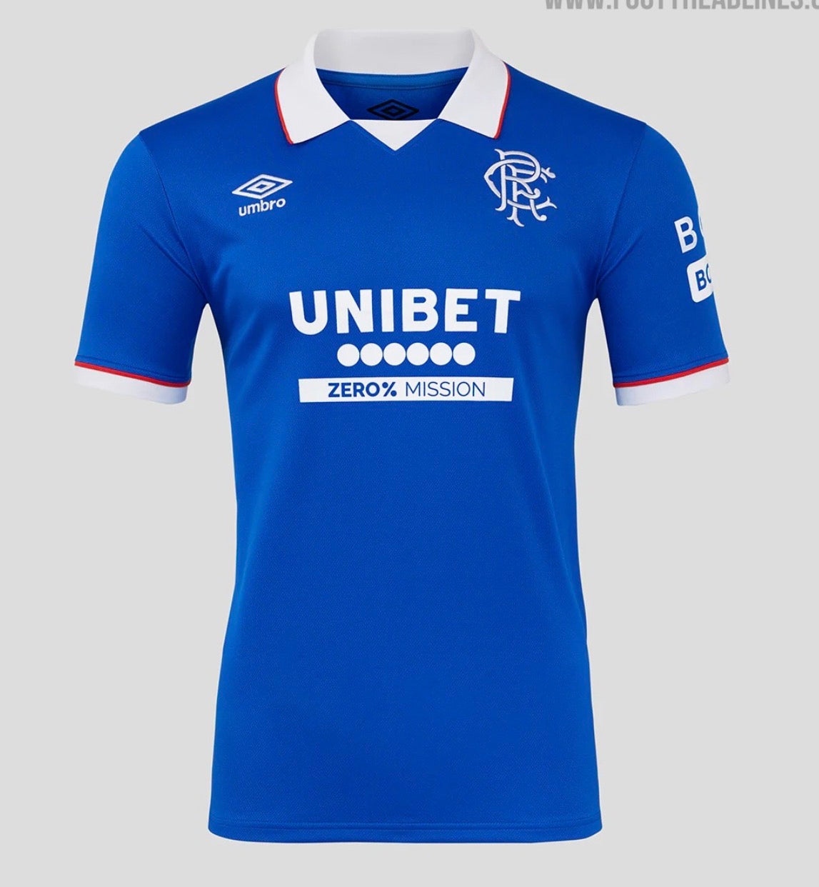 26-27 Rangers fc home jerseys