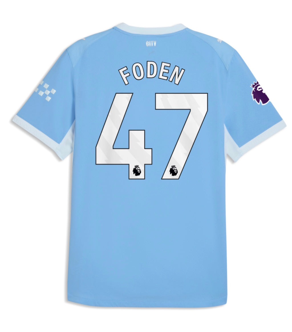 Phil Foden city home jersey