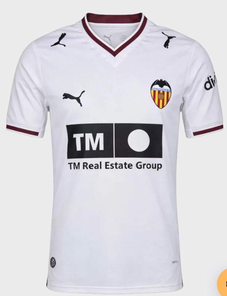 26-27 Valencia fc home jersey
