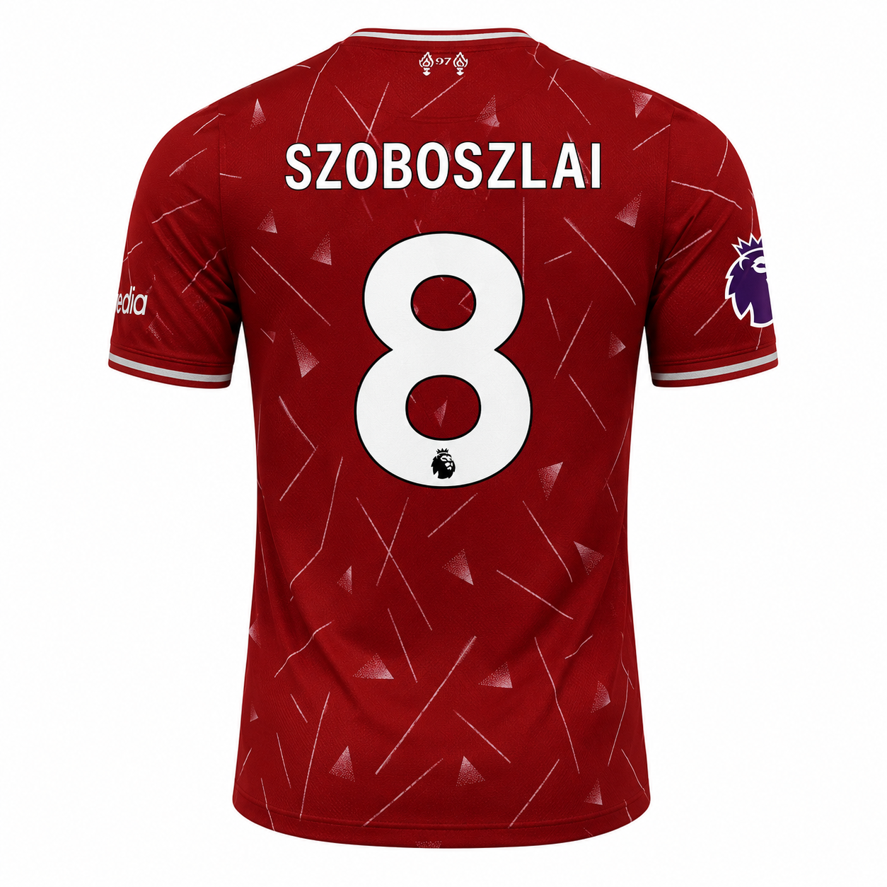 SZOBOSZLAI Liverpool home jersey