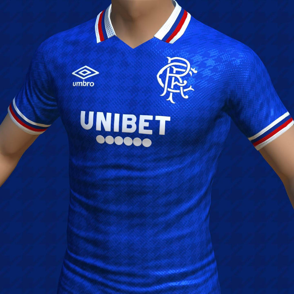 26-27 Rangers fc home jerseys
