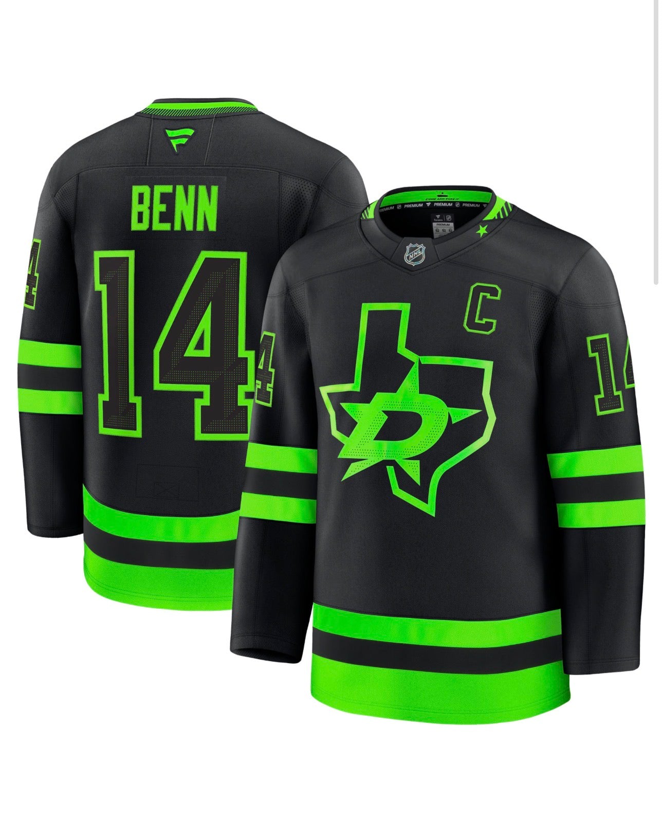 Jamie Benn Dallas Stars NHL Jersey #14