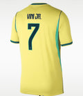 Vini jr. Brasil home jersey