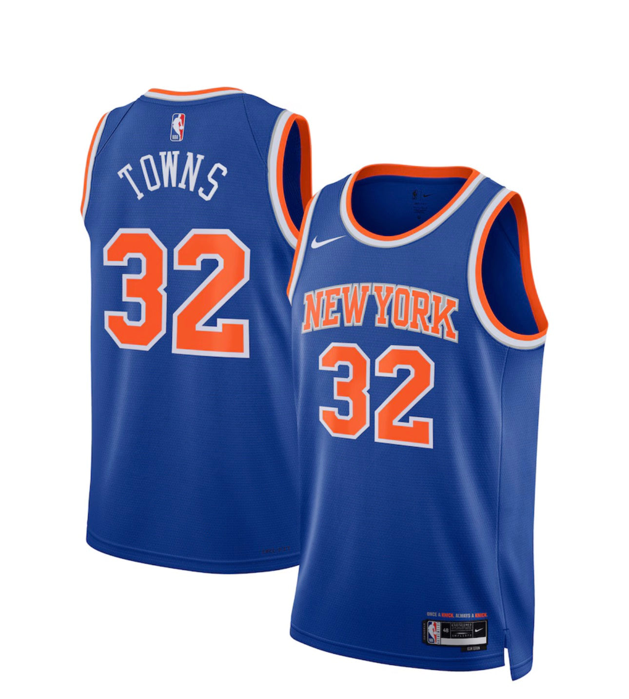 Towns NY knicks jersey