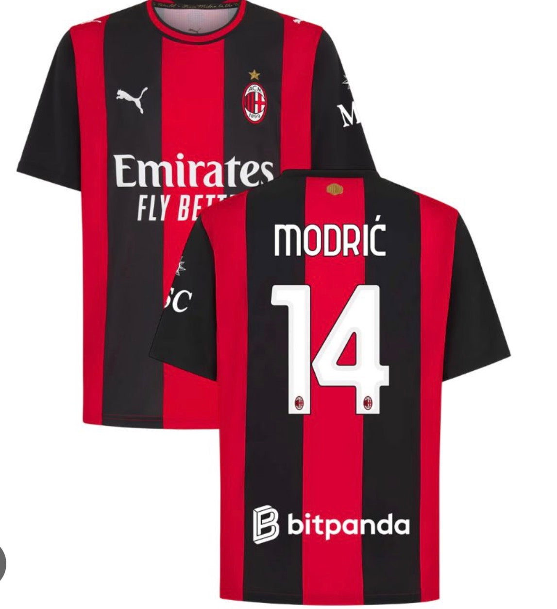 Modric 2027 home kit Milan AC