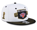 New York Knicks 2026 NBA Finals Champions Snapback Hat - White /Blue