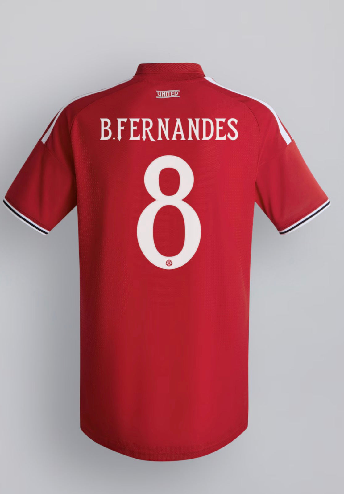 B.Fernandes the new united 2027 jersey
