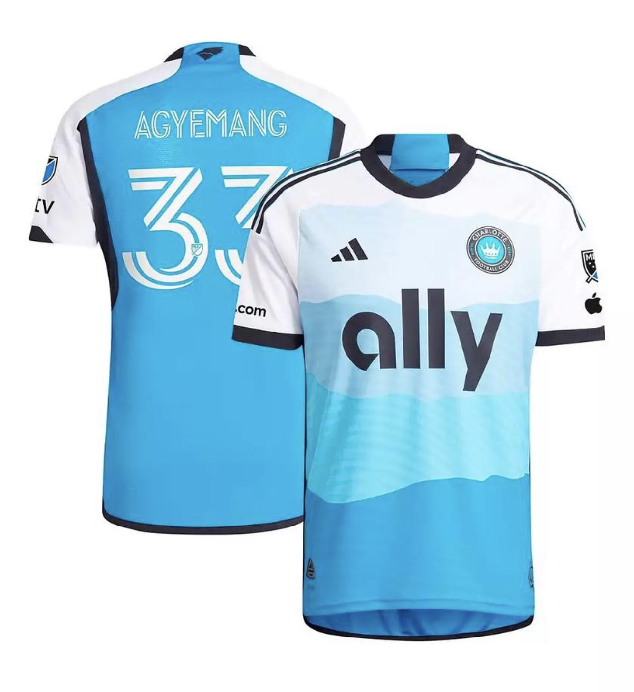Agyemang  charlotte home kit 26-27