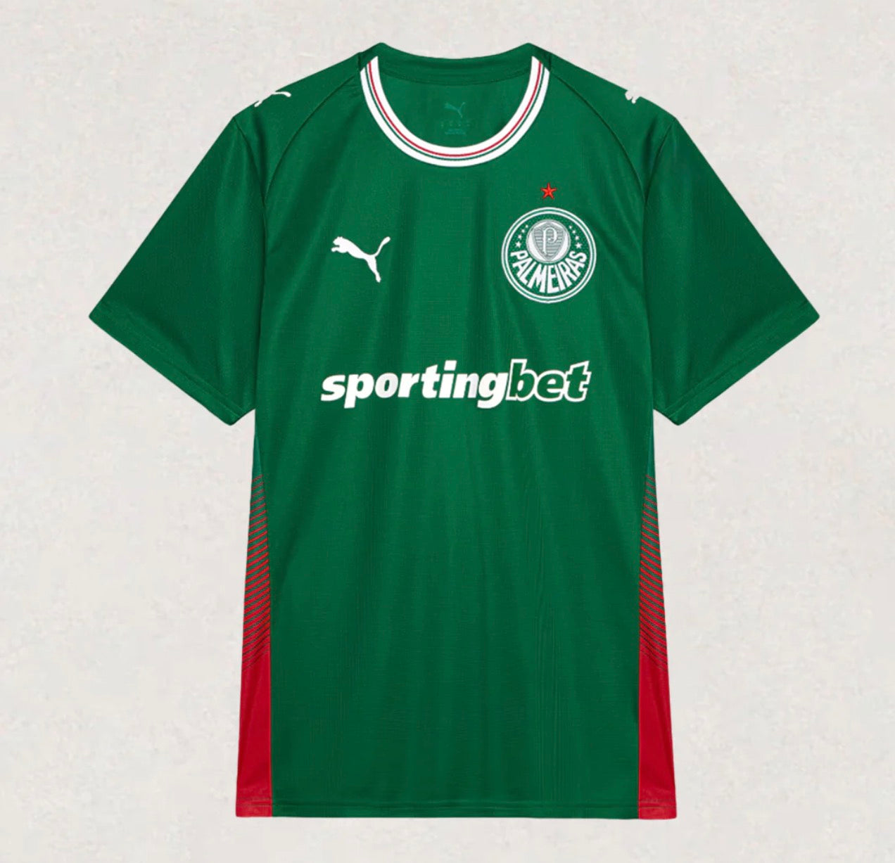 SC palmeiras home jerseys
