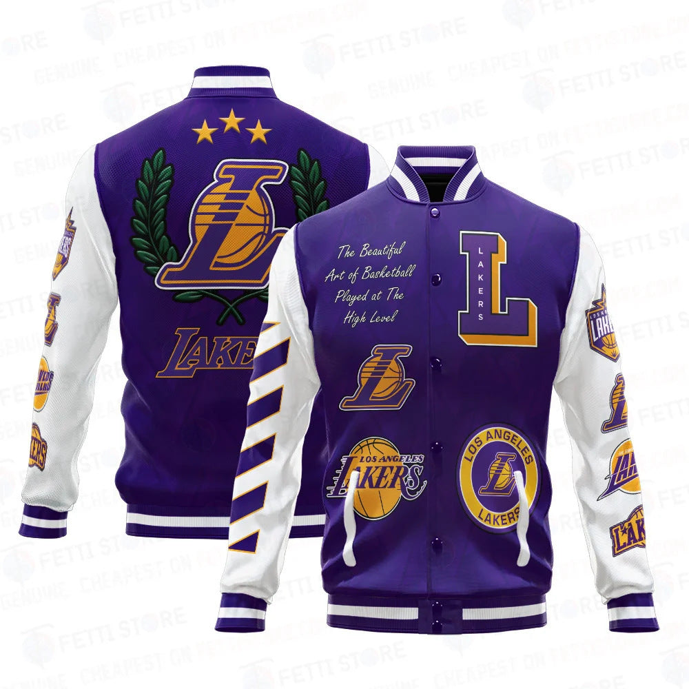 LAKERS JACKET PURPLE