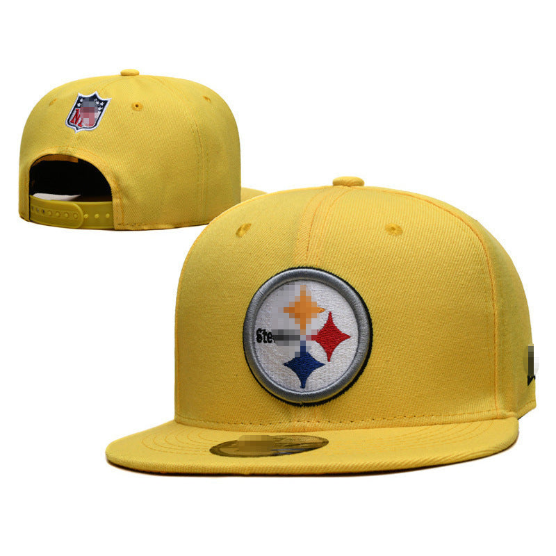 2026 New Nfl Hat Football Hat for Men and Women Hip-Hop Embroidered Flat-Brimmed Hat Outdoor Sun Protection Visor