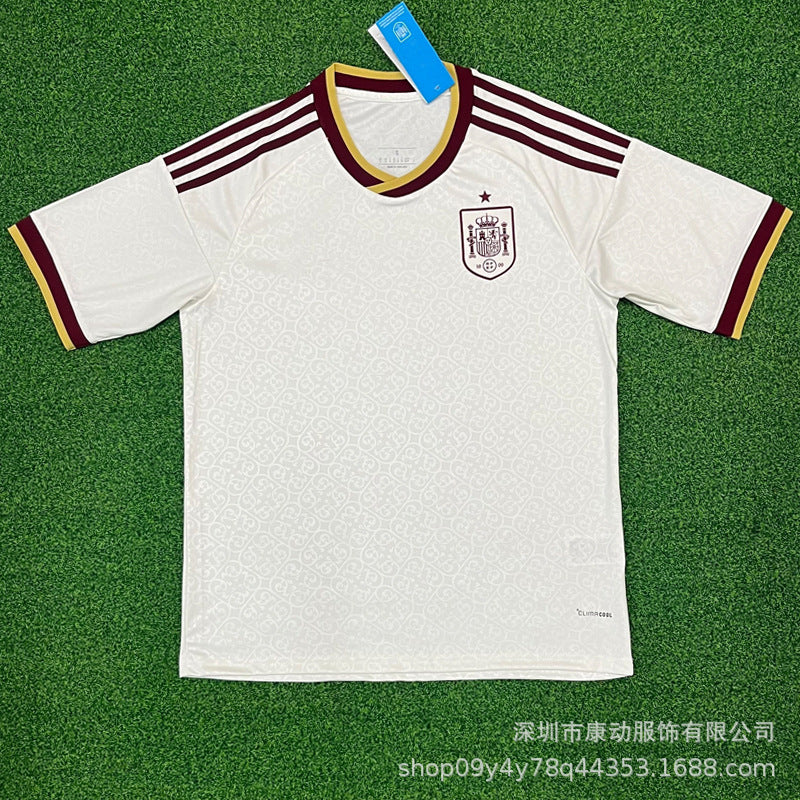 2627 Argentina Football Jersey World Cup Jersey Short-Sleeved New Fan Training and Competition Uniform Cross-Border No. 10 Messi