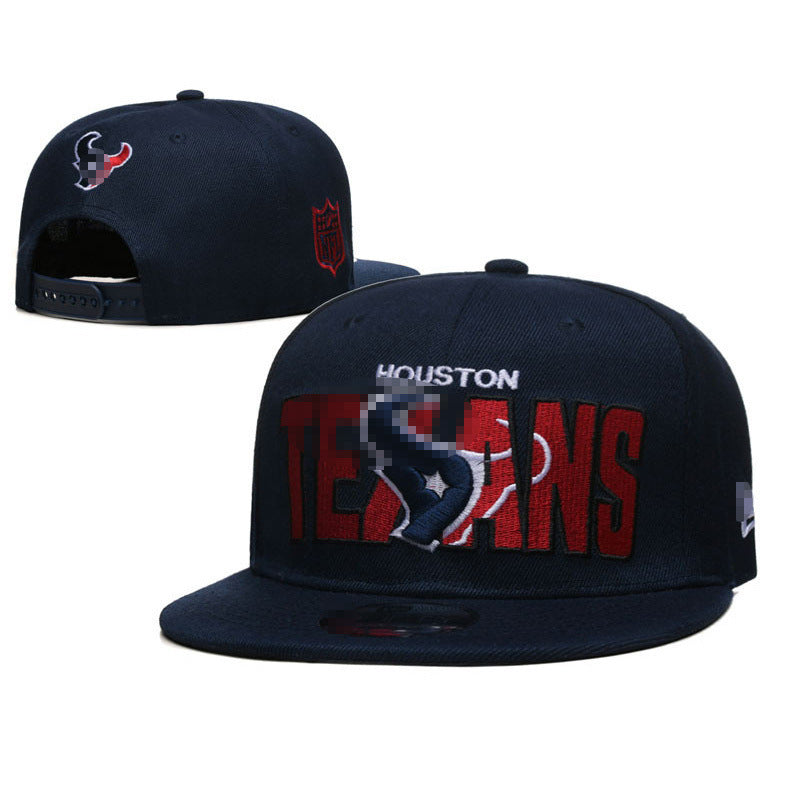 2026 New Nfl Hat Football Hat for Men and Women Hip-Hop Embroidered Flat-Brimmed Hat Outdoor Sun Protection Visor
