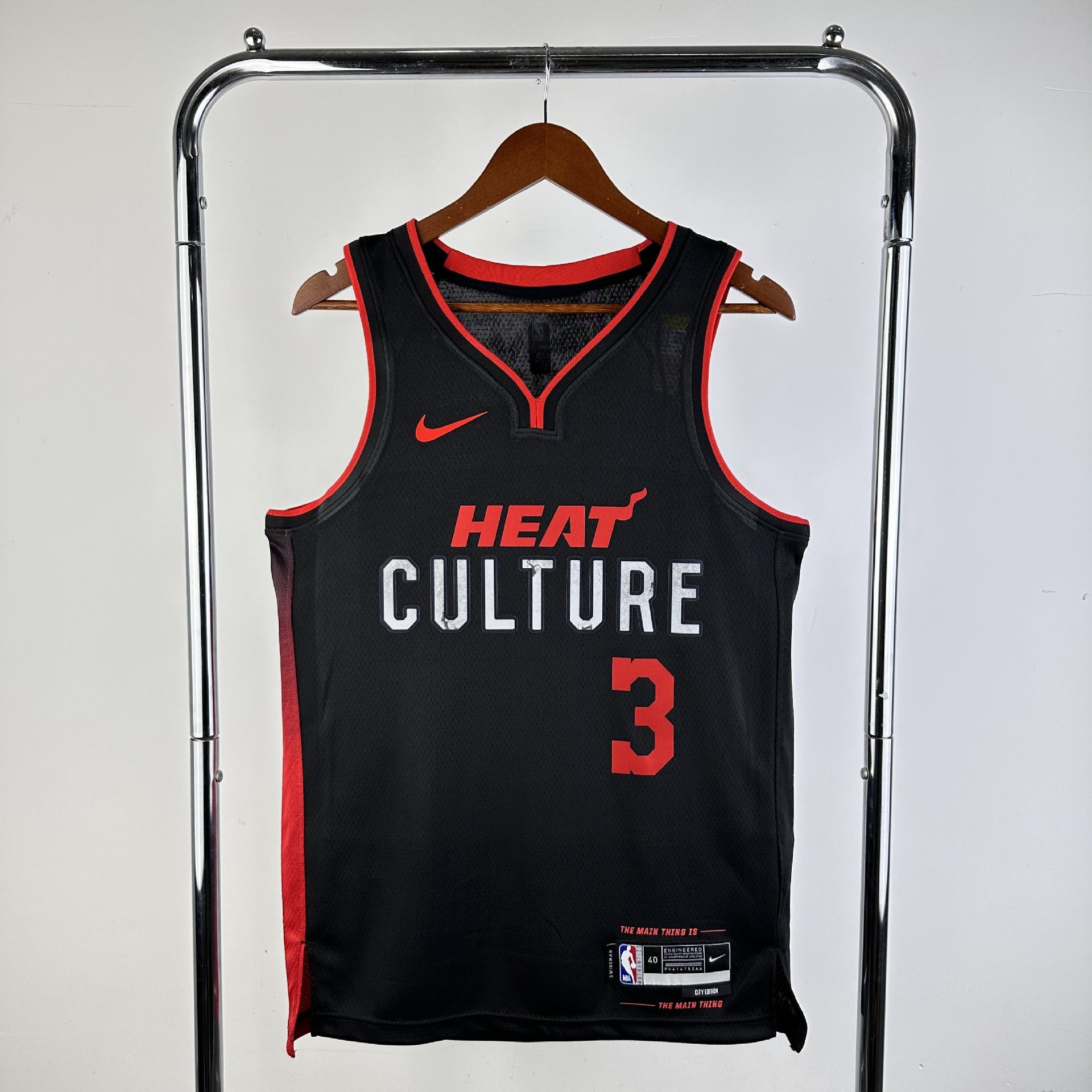 ✅ Cross-Border Nba Jerseys Basketball Uniforms Heat Team No. 3 Wade 14 Herro 22 Butler 11 Adebayo