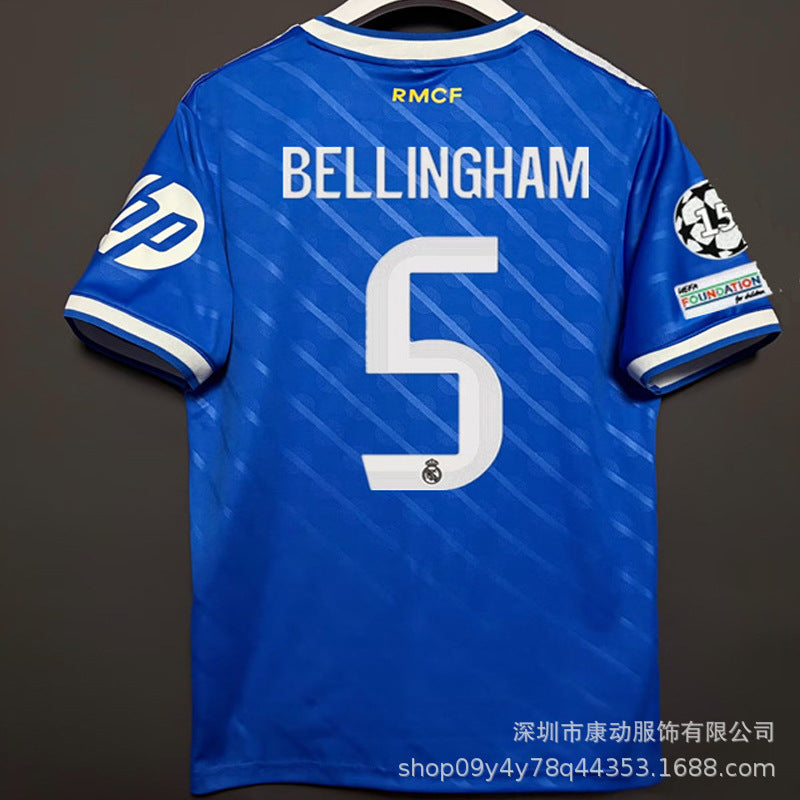 Wholesale Football Uniforms Real Madrid Jersey Fan Version No. 10 Mbappe Vinicius Bellingham Cross-Border Football Shirt