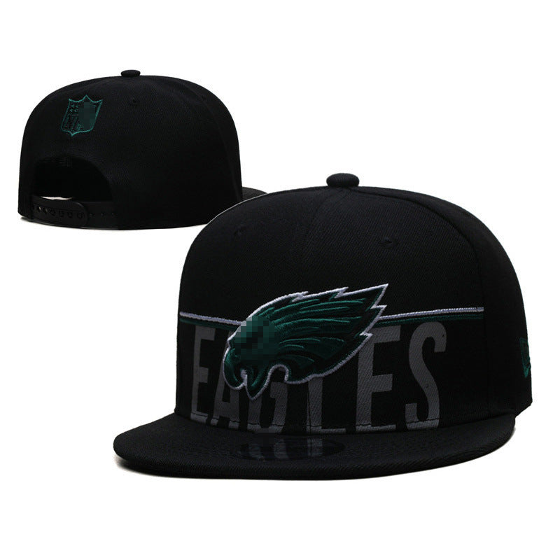 2026 New Nfl Hat Football Hat for Men and Women Hip-Hop Embroidered Flat-Brimmed Hat Outdoor Sun Protection Visor