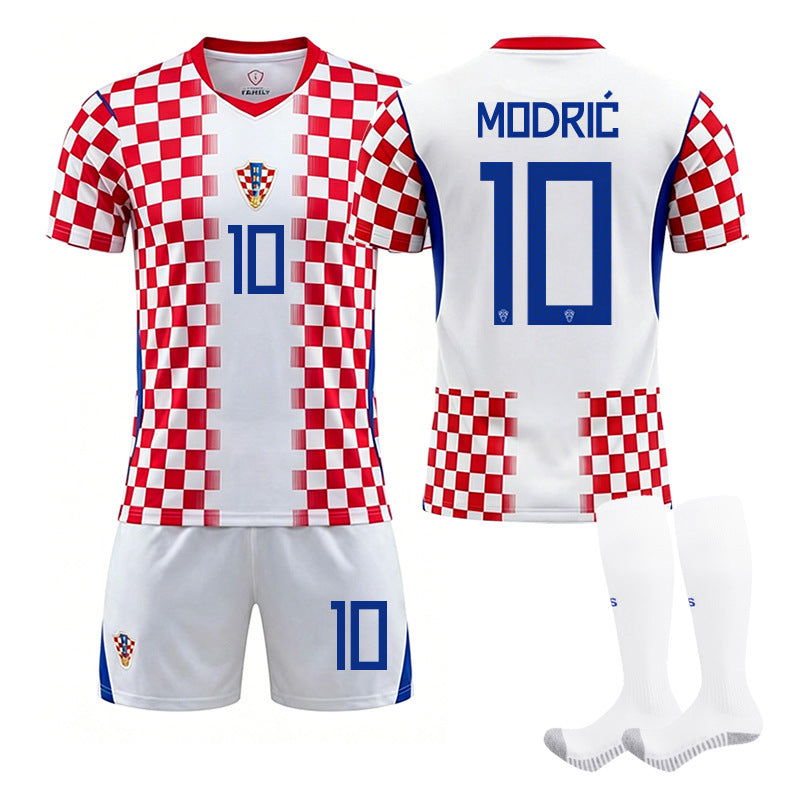 2026 World Cup Main and Away Football Uniform 9 Harland Children's Adult Jersey Suit Jersey Cross-Border Exclusive