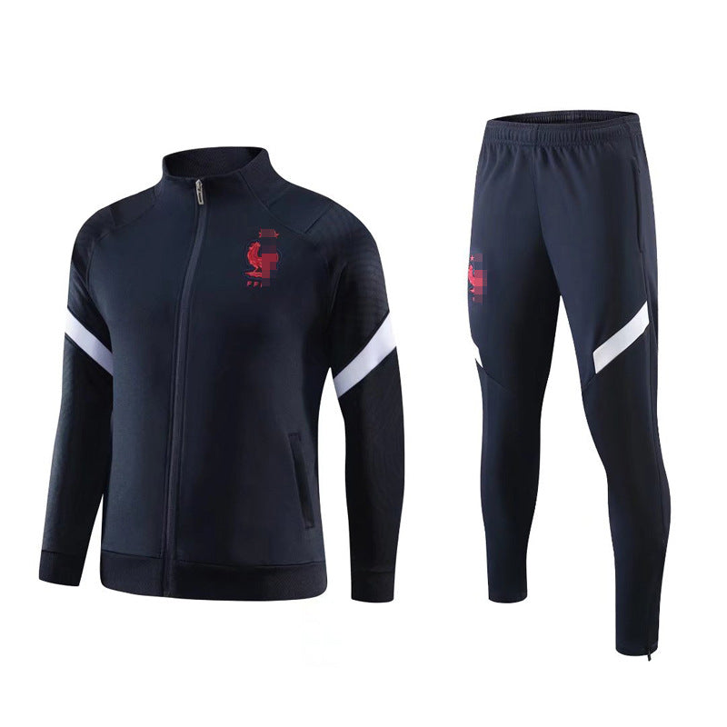 Football clothing training appearance clothing sports suit match football clothing long sleeve football clothing training group purchase trousers autumn and winter