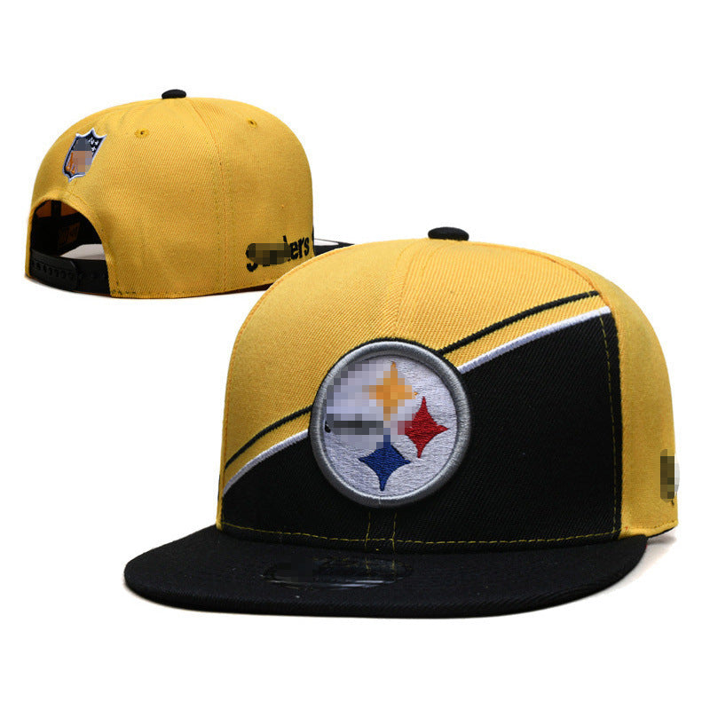 2026 New Nfl Hat Football Hat for Men and Women Hip-Hop Embroidered Flat-Brimmed Hat Outdoor Sun Protection Visor