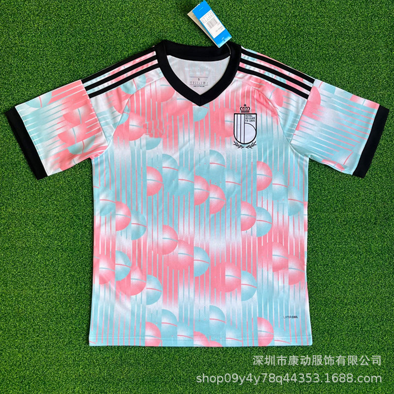 2627 Argentina Football Jersey World Cup Jersey Short-Sleeved New Fan Training and Competition Uniform Cross-Border No. 10 Messi
