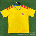 2627 Colombia Y Jersey Wholesale Short-Sleeved Football Shirt World Cup Style Football Shirt Cross-Border Number 10 J Luo James
