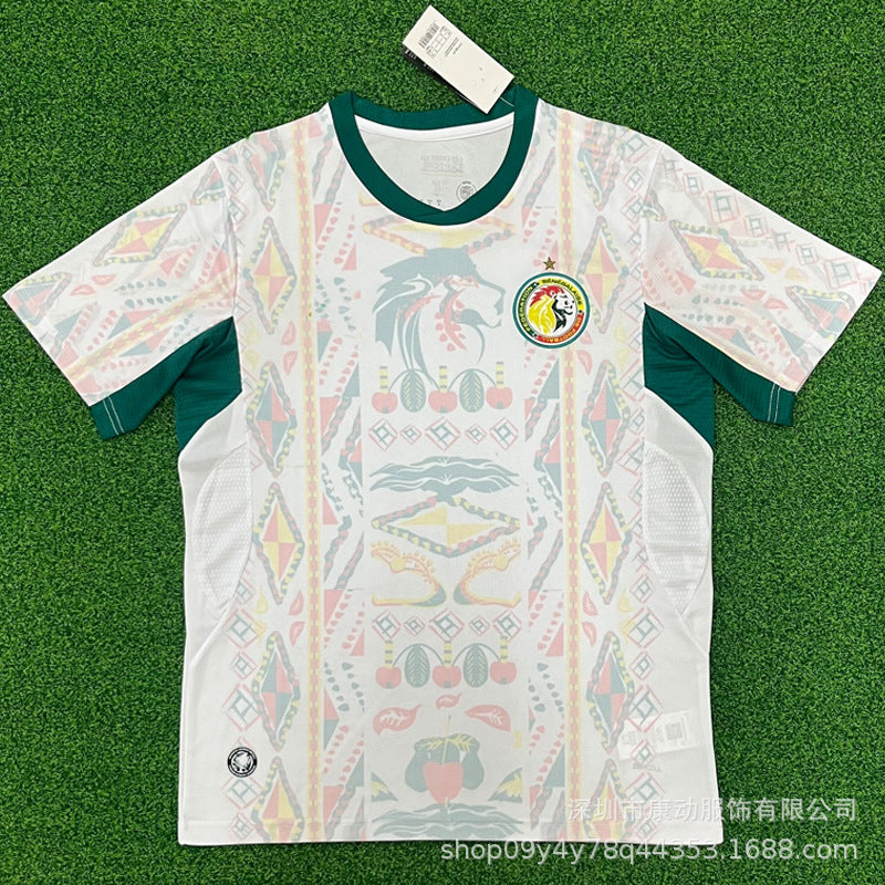 2627 Argentina Football Jersey World Cup Jersey Short-Sleeved New Fan Training and Competition Uniform Cross-Border No. 10 Messi