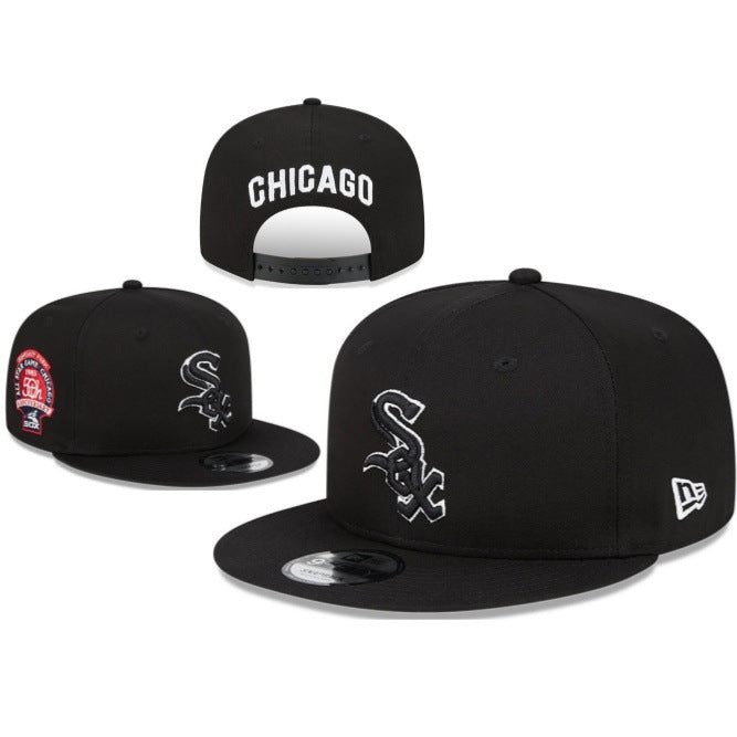 Mlb Adjustable Hat Nfl Men's and Women's Hip-Hop Embroidered Outdoor Sun Protection Hat Nba Basketball Hat Large Brim Wide Brim Sun Protection
