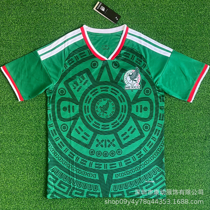 2627 Argentina Football Jersey World Cup Jersey Short-Sleeved New Fan Training and Competition Uniform Cross-Border No. 10 Messi