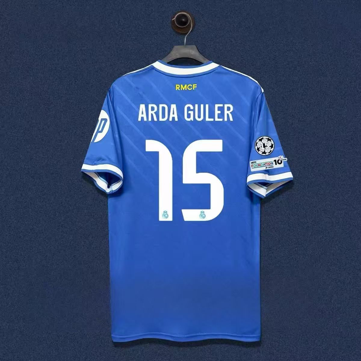 2526 Real Madrid Jersey No. 5 Bellingham No. 7 Vinicius No. 10 Mbappe Home and Away Football Uniform