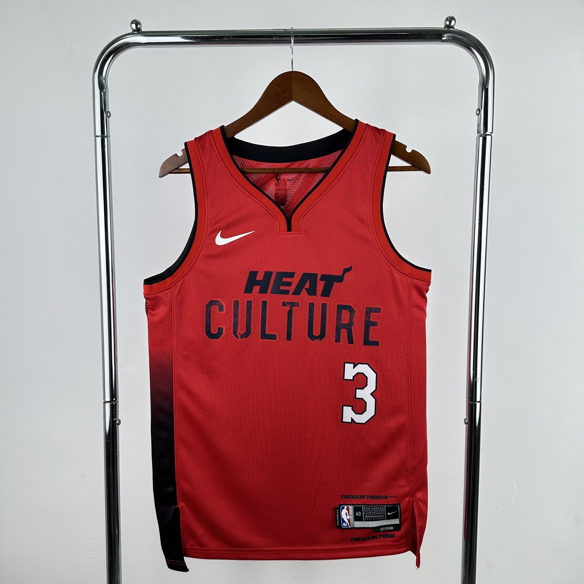 ✅ Cross-Border Nba Jerseys Basketball Uniforms Heat Team No. 3 Wade 14 Herro 22 Butler 11 Adebayo