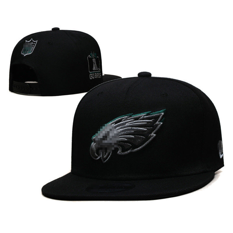 2026 New Nfl Hat Football Hat for Men and Women Hip-Hop Embroidered Flat-Brimmed Hat Outdoor Sun Protection Visor