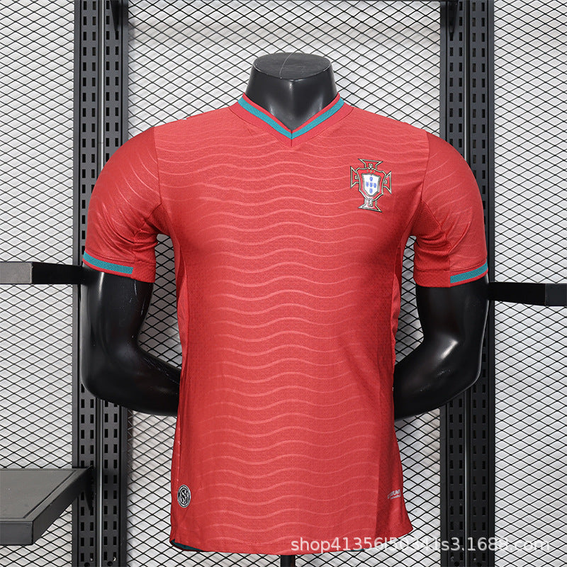 New 26 World Cup Argentina Spain Germany Belgium Football Uniform Messi Player Version Jersey