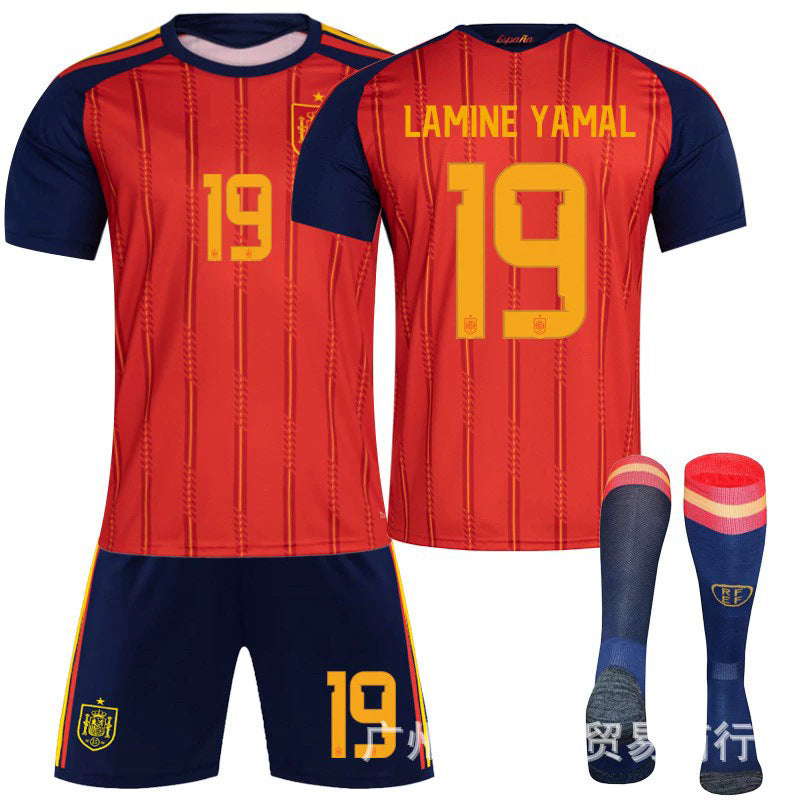 2026 World Cup Main and Away Football Uniform 9 Harland Children's Adult Jersey Suit Jersey Cross-Border Exclusive