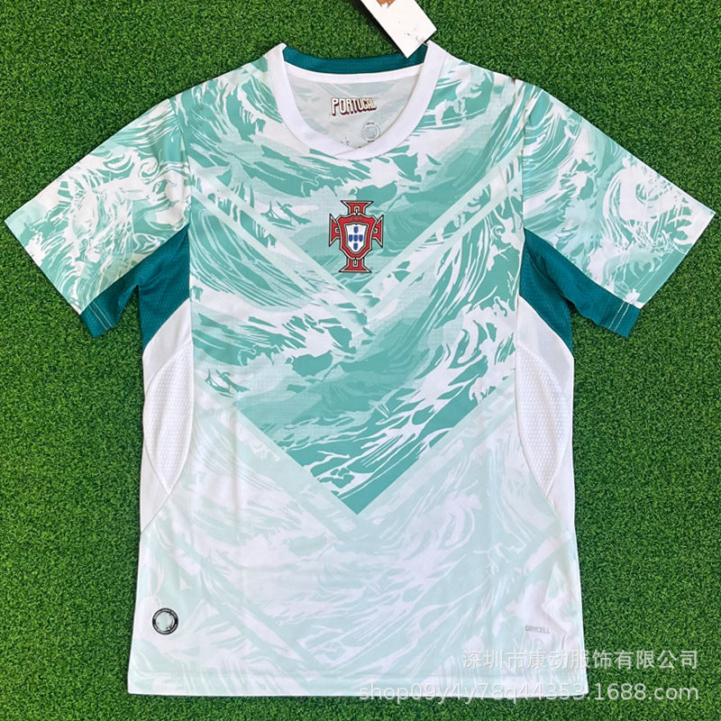 2627 Argentina Football Jersey World Cup Jersey Short-Sleeved New Fan Training and Competition Uniform Cross-Border No. 10 Messi