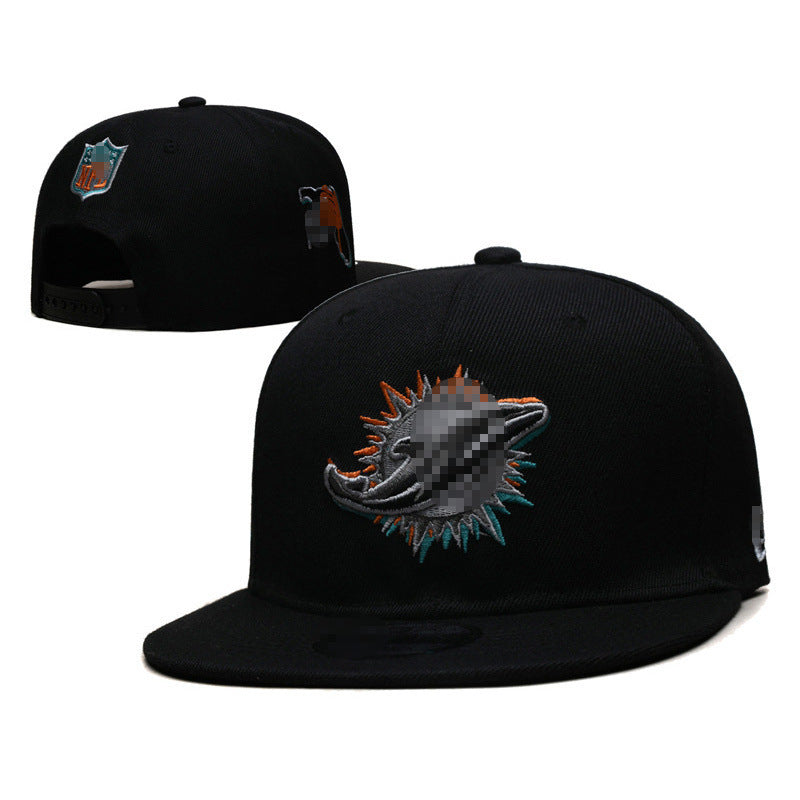 2026 New Nfl Hat Football Hat for Men and Women Hip-Hop Embroidered Flat-Brimmed Hat Outdoor Sun Protection Visor