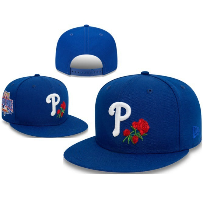 Mlb Adjustable Hat Nfl Men's and Women's Hip-Hop Embroidered Outdoor Sun Protection Hat Nba Basketball Hat Large Brim Wide Brim Sun Protection