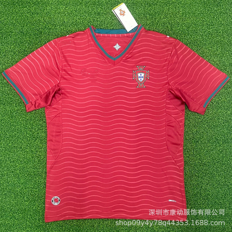 2627 Argentina Football Jersey World Cup Jersey Short-Sleeved New Fan Training and Competition Uniform Cross-Border No. 10 Messi
